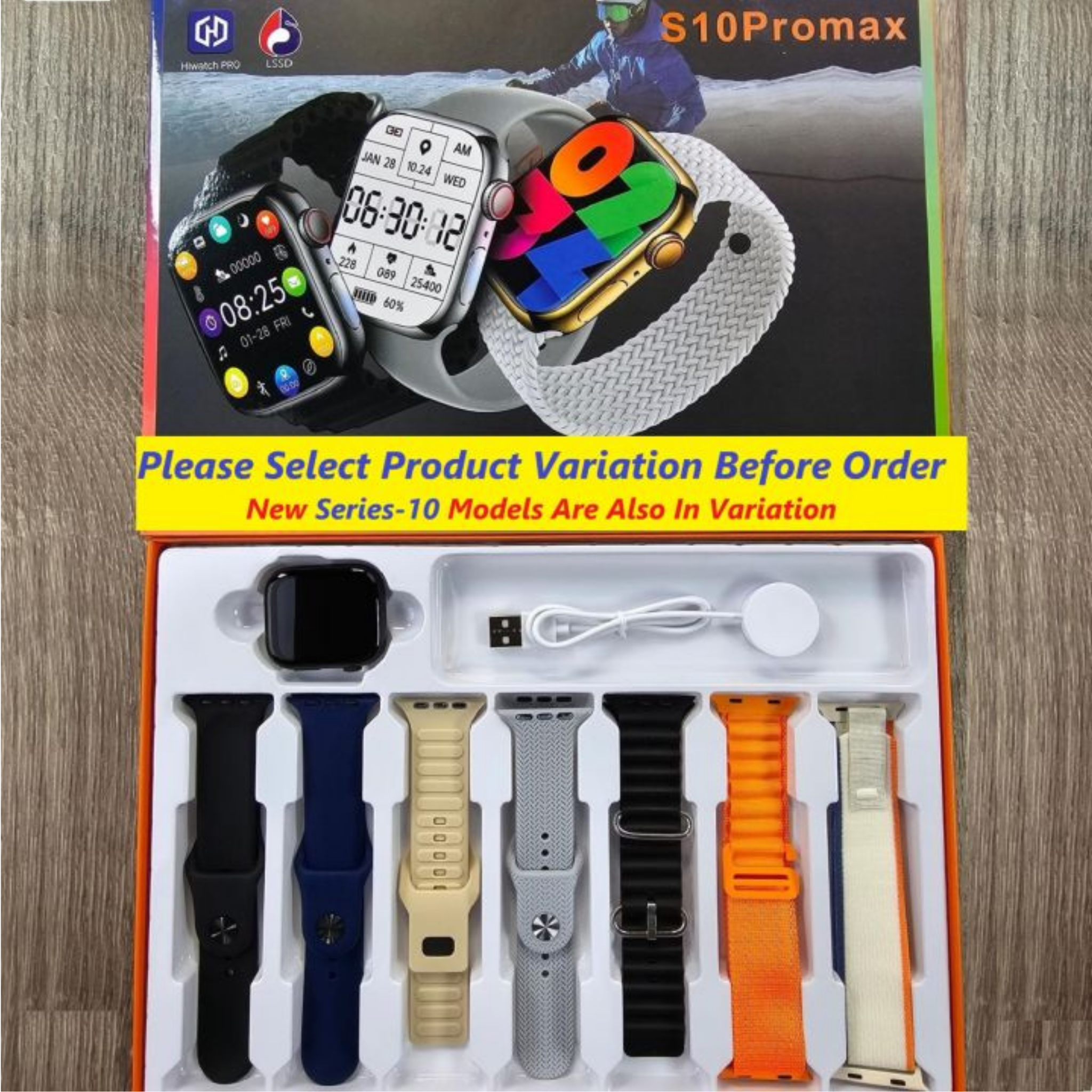 s1000 pro max smart watch with Ear buds