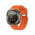 smart ultra watch metal orange